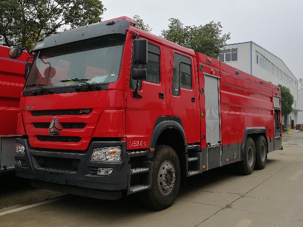 6x4 HOWO Fire Fighting Truck