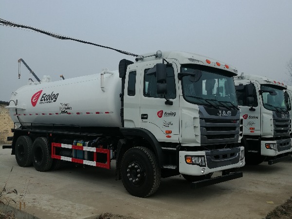 6x4 JAC Vacuum Sewage Suction Truck